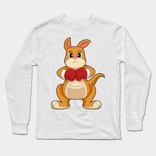 Kangaroo Boxer Boxing gloves Boxing Long Sleeve T-Shirt